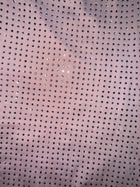 Pink crystals draped dress