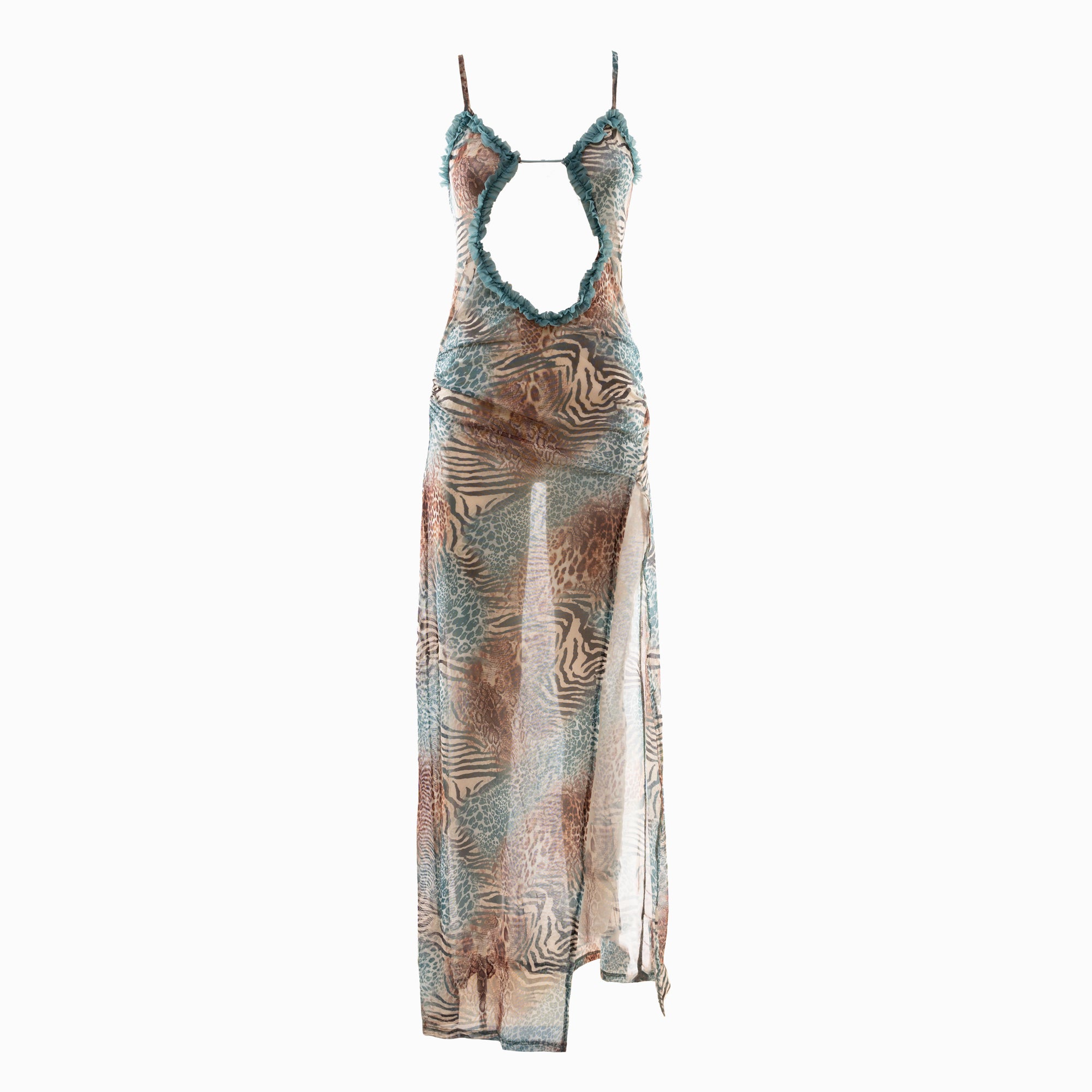 Jungle mesh dress