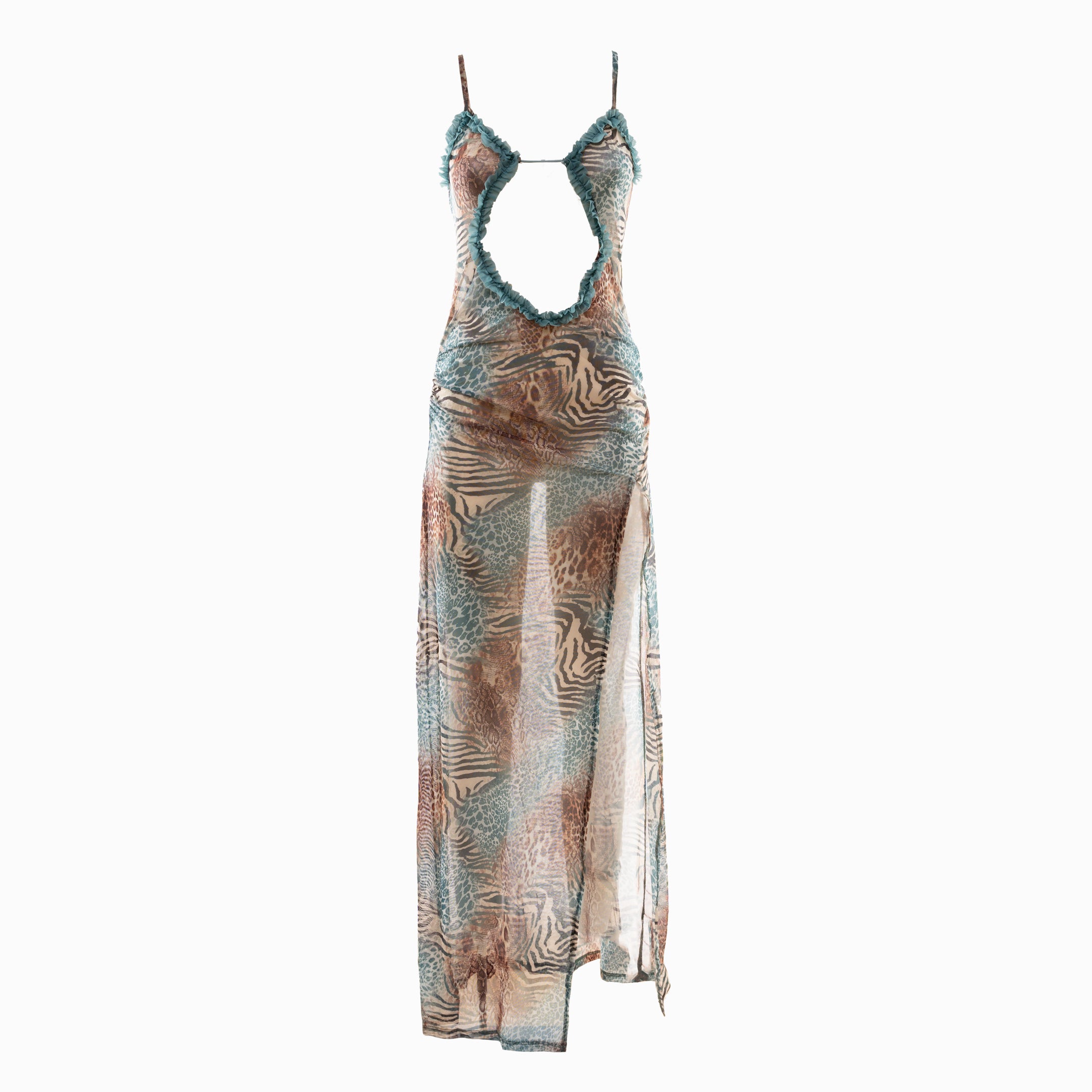 Jungle mesh dress