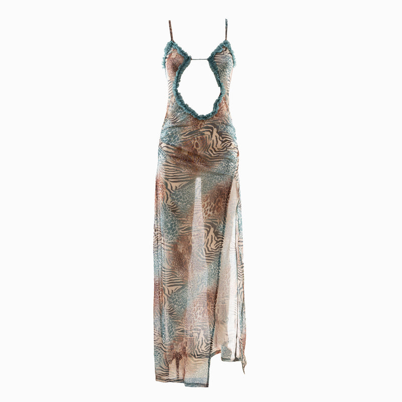 Jungle mesh dress