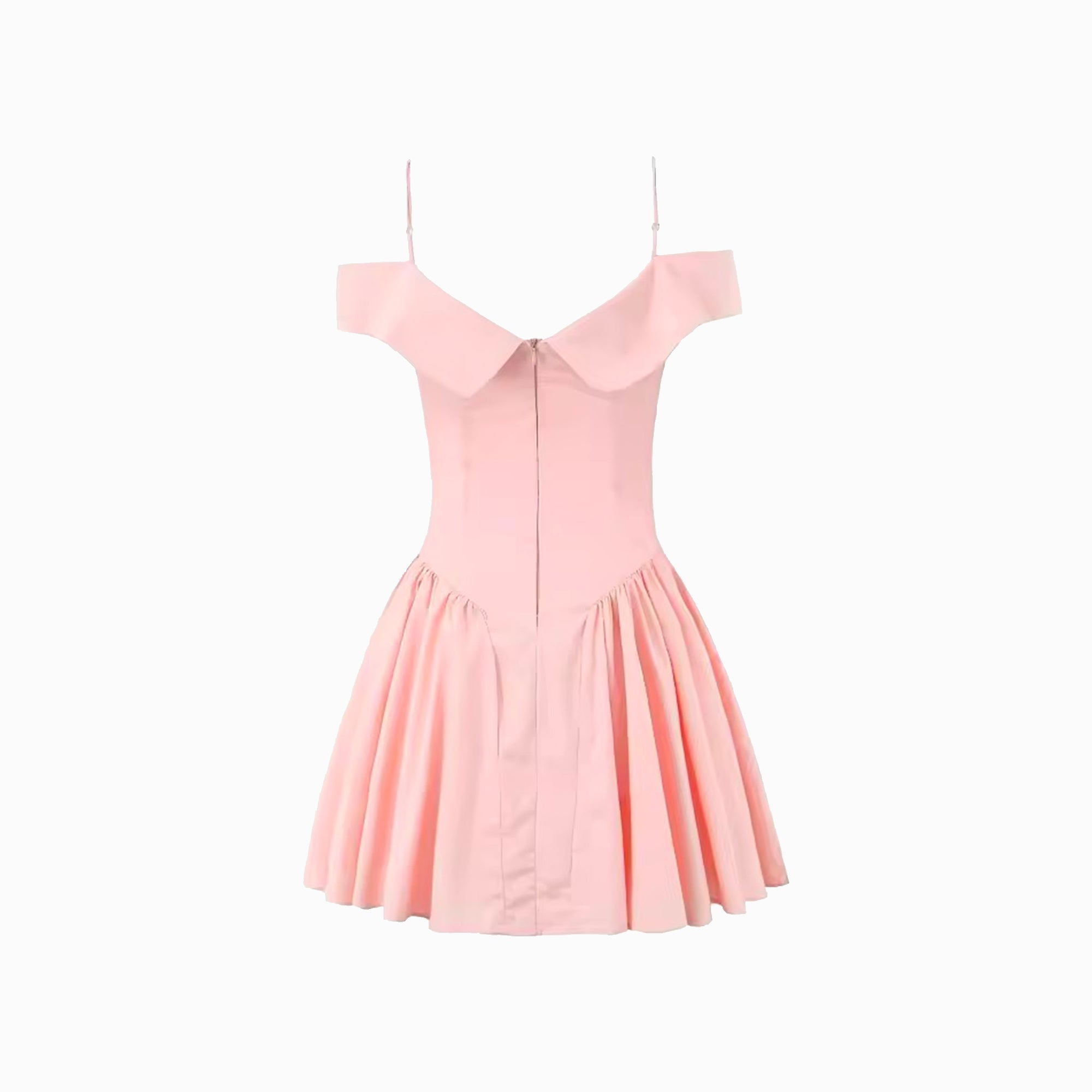Light pink mini dress