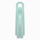 Powder blue bustier dress