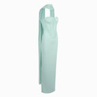 Powder blue bustier dress