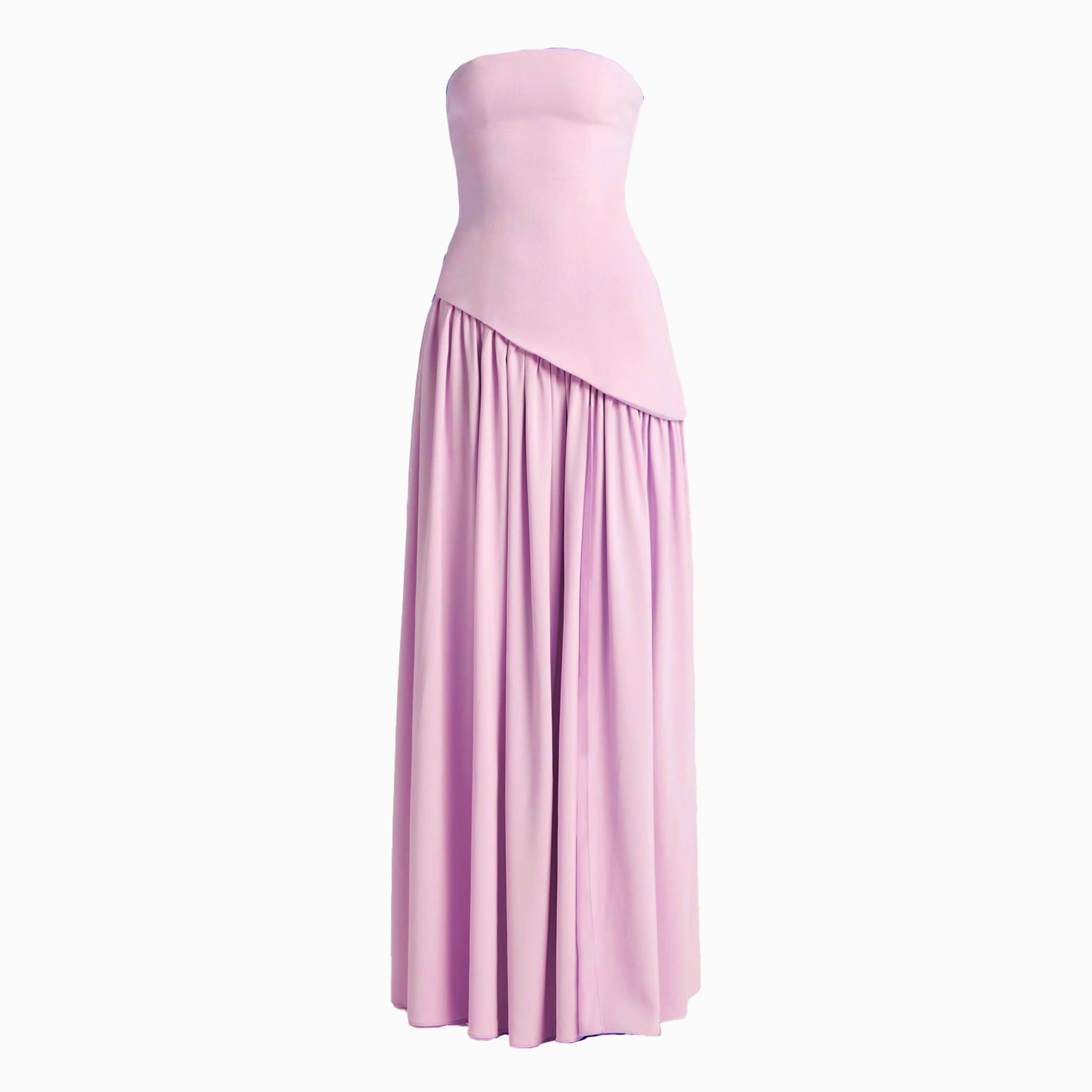 Lilac irregular cady dress
