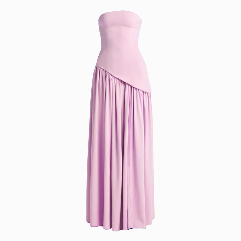 Lilac irregular cady dress