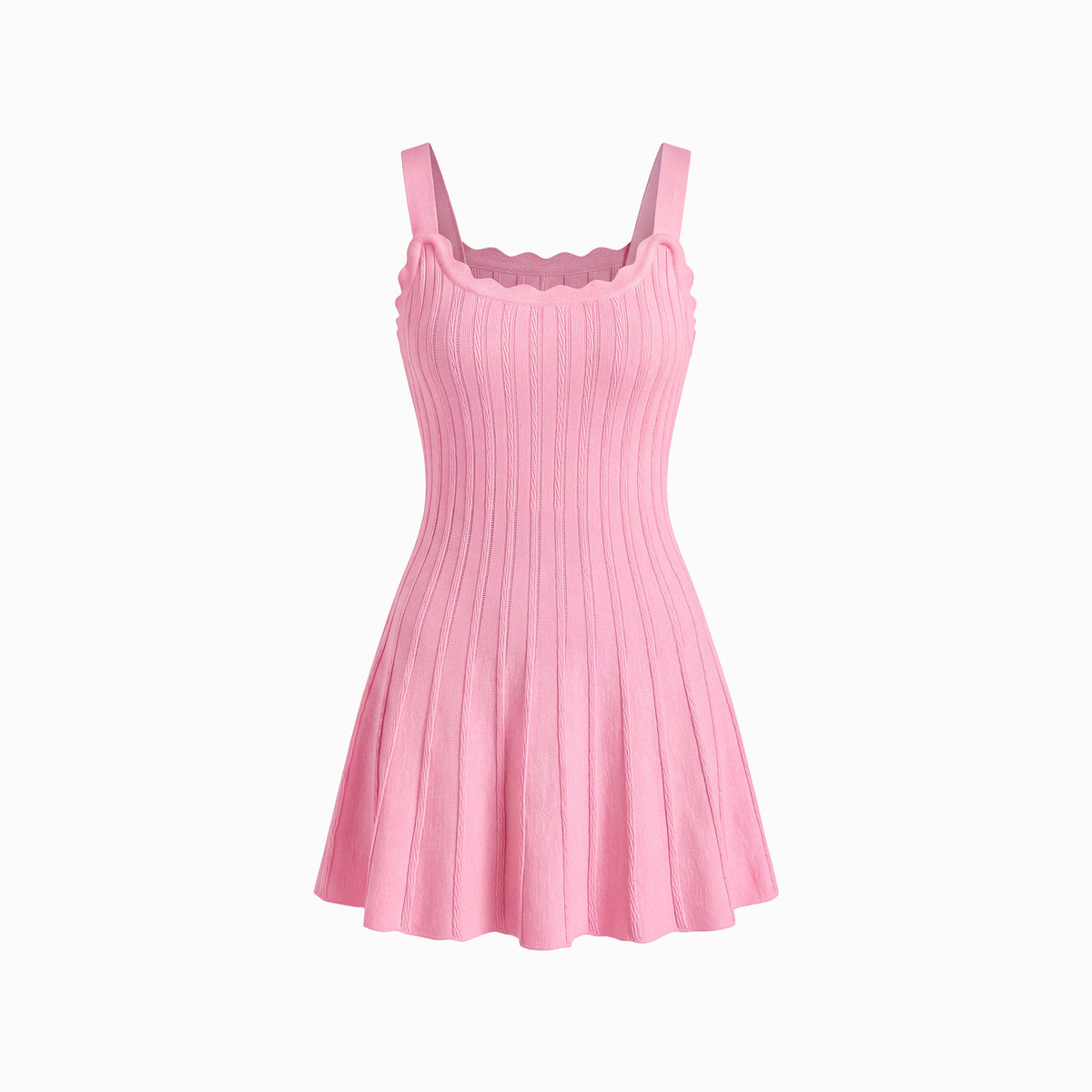 Mini abito rosa in maglina