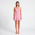 Mini abito rosa in maglina