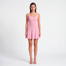 Mini abito rosa in maglina